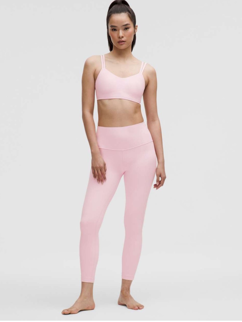 Lululemon Align Hi-Rise Pant 25” in Pink Organza